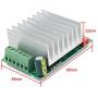 4 Axis USB Mach3 CNC Controller Kit, Nema23 Stepper Motor 76mm 270Oz-in 3A 1.8Nm + CNC Motion Control Board Signal Output 0-10V + TB6600 Driver 4.5A + 350W 24V DC Switch Power Supply