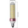 E11 led Bulb 100w Equivalent dimmable,Daylight 5500K,T3 T4 jd e11 Mini Candelabra Base 110V 120V 130V 100W Halogen Replacement, Pack of 2