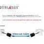 (2 Pack) Ethernet to Phone Line RJ45 Female to RJ11 Male Adapter