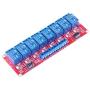 KNACRO 8-Channel 10A Relay Module DC 24V with Optocoupler Isolation High Low Level Triger for Arduino(DC 24V 10A, 8-Channel)