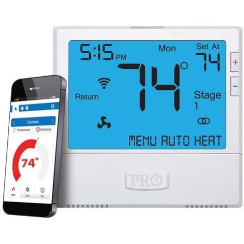 Pro1 T855i Universal WiFi Thermostat, 3H/2C with Built in Wi-Fi