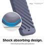 elago R3 Protective Case Compatible with Apple TV Siri Remote 4K (5th) / 4th Generation (Lavender Grey) - Extra Protection, Durable Silicone, Lanyard Included, Full Access