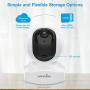 Home Security Camera, Baby Camera,1080P HD Wansview Wireless WiFi Camera for Pet/Nanny, Motion Alerts, 2 Way Audio, Night Vision, Compatible with Alexa Echo Show, with TF Card Slot and Cloud