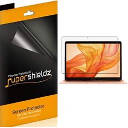 Supershieldz (3 Pack) for Apple MacBook Air 13 inch (2020, 2019, 2018 Model A1932 Touch ID) Screen Protector, Anti Glare and Anti Fingerprint (Matte) Shield