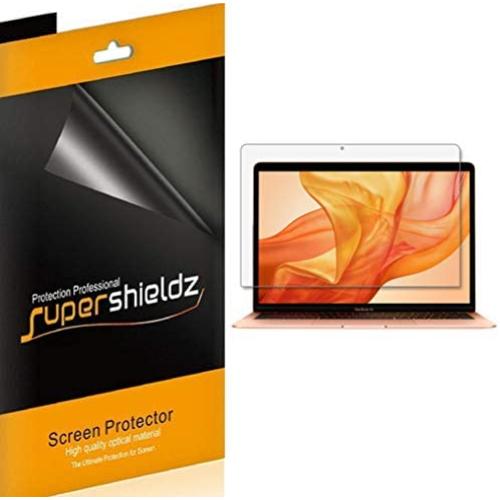 Supershieldz (3 Pack) for Apple MacBook Air 13 inch (2020, 2019, 2018 Model A1932 Touch ID) Screen Protector, Anti Glare and Anti Fingerprint (Matte) Shield