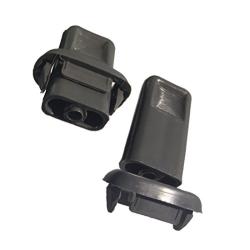 ihave Replacement for Door Lock KNOB 4RUNNER Corolla KE70 TE71 AE71 Hilux Corona RT134 135 Starlet KP60 61 (Gray)