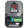 4KW 220V VFD Inverter Variable Frequency Drive Converter Driver Controller 5HP 3-Phase Output 18A VSD with 2m Extension Cable For Spindle Motor Drive Control/CNC Router Engraving Milling Machine