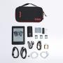 BAGSMART Electronic Organizer Travel Cable Organizer Bag Portable Electronic Accessories Bag for Cable, USB, Black