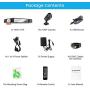 DEFEWAY 16 Channel Security Camera System,1080P Lite 16CH Surveillance DVR Recorder System, 16 x 720P Weatherproof Indoor Outdoor Cameras with Night Vision, Pre-Installed 2TB Hard Drive,Remote Access