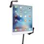 CTA Digital: Height-Adjustable Rotating Gooseneck Stand W/Attachable Locking Wheels for 7-13’’ Tablets/iPad 10.2-Inch (7th & 8th Gen.)/iPad Air 3/12.9-Inch iPad Pro/iPad Gen 6 & More