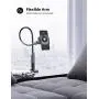 Phone Holder Bed Gooseneck Mount - Lamicall Cell Phone Clamp Clip for Desk, Flexible Lazy Long Arm Headboard Bedside, Overhead Mount Stand, Compatible with Phone 12 Mini 11 Pro Xs Max XR X 8 7 6 Plus