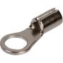 Morris Products High Temperature Ring Terminals – 16-14 Wire Size - #10 Stud Size – Nickel-Plated Steel – For HVAC, Industrial Kilns, Electric Space Heaters, Commercial Ovens, Fryers – Pack of 100