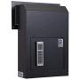 Protex WSS-159E II Through The Door Drop Box with Electronic Lock, Black