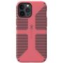 Speck Products CandyShell Pro Grip iPhone 12 Pro Max Case, Raspberry Kiss Red/Slate Grey (137609-9240)