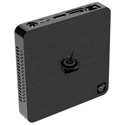 Beelink T4 Mini PC with Win10 OS, Intel Quad-Core Atom X5-Z8500 Mini Computer, 4G RAM+64GB eMMC, 2.4G/5G Dual WiFi,Gigabit Ethernet, HDMI&DP Ports Support Dual Display,Mounting Bracket,Auto Power On