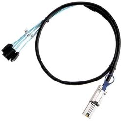 CableCreation Mini SAS 26Pin (SFF-8088) Male to 4 SATA 7Pin Female Cable, Mini SAS Host/Controller to 4 SATA Target/Backplane, 2M / 6.6FT
