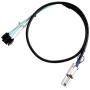 CableCreation Mini SAS 26Pin (SFF-8088) Male to 4 SATA 7Pin Female Cable, Mini SAS Host/Controller to 4 SATA Target/Backplane, 2M / 6.6FT