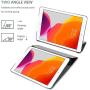 ProCase iPad 10.2 Case 2020 iPad 8th Generation / 2019 iPad 7th Gen Case, Slim Stand Hard Back Shell Protective Smart Cover Case for iPad 10.2 Inch -Black