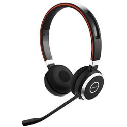 Jabra Evolve 65 MS Wireless Headset, Stereo – Includes Link 370 USB Adapter – Bluetooth Headset with Industry-Leading Wireless Performance, Advanced Noise-Cancelling Microphone, All Day Battery