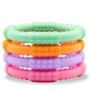Bonbino Teether Rings - (4 Pack) Silicone Sensory Teething Rings - Soothes Baby Gum Pain! (Pastel)