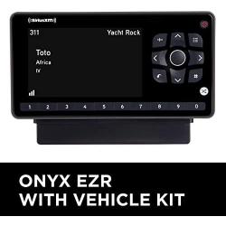 SiriusXM SXEZR1V1 Onyx EZR Satellite Radio with Vehicle Kit, Receive 3 Months Free Service with Subscription, Easy to Install – Enjoy SiriusXM in Your Car and Beyond with this Dock and Play Radio