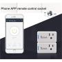 Smart Plug Mini,Xenon Remote Control your Devices from anywhere,Compatible with Alexa , no hub required, Occupies Only One Socket (PW702U)