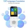 Language Translator Device Portable Voice Translator Support WiFi/Hotspot/Offline Smart Translator Device Two Way Real Time 2.4 Inch Touch Screen 138 Languages (White)