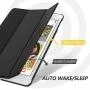 MoKo Case Fit New iPad Mini 5 2019 (5th Generation 7.9 inch) - Slim Lightweight Smart Shell Stand Cover with Translucent Frosted Back Protector, with Auto Wake/Sleep - Black