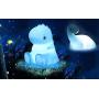 Gift Christmas Black Sales Friday Cyber Sale Monday Deals Cute Night Light for Kids Baby Led Nursery Bedroom Lamp Led Bedside Sleep Mood Nightlight Dinosaur Unicorn Bear Toy Gift for Children Toddler