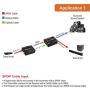 J-Tech Digital Optical/Coaxial Digital Audio Extender/Converter Over Single Cat5e/6 Cable (PoC) up to 990’ (300m) for Dolby Digital, DTS 5.1, DTS-HD, PCM [JTECH-AET1000]