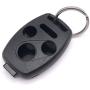 Cutting Not Required - Replacement Key Fob Keyless Entry Remote Shell Case for Honda 2003-2012 Accord / 2006-2013 Civic EX / 2009-2015 Pilot /2005-2006 CR-V Car Key Fob Cover (1 Black + 1 Red)