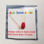 25pcs Pre-soldered Wired Micro Litz Wired Leads Rainbow RGB Color Fade Mode SMD Led 0603 + Muti-Resistor, Bowerful
