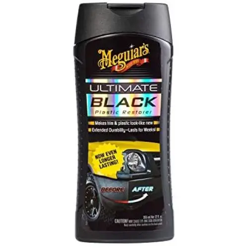 MEGUIARS G15812 Plastic Restorer Black 12 oz.
