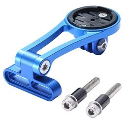 Dymoece Adjustable Out Front Bike Computer Combo Extended Mount for Garmin Edge 25 130 200 500 510 520 800 810 820 1000 1030