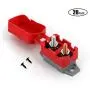 UTSAUTO 20A Automatic Reset Circuit Breakers 12V/24V DC Short Stop Circuit Breakers with Cover and Screws for Car Marine Truck RV Buse Mower Motorbike Boat Battery Charger 1Pcs