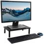 Hippo & Frog Metal Desk Monitor Stand Riser, 3 Height Adjustable