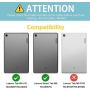 Case for Lenovo Tab M8 HD 8.0 inch Tablet TB-8505F TB-8505X TB-8505 | Herize Full Body High Impact Resistant Kidsproof Drop Protection Silicone Case W/ Hand Strap for Lenovo Smart Tab M8 | Blue