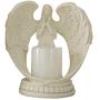 Bitcircuit Praying Angel Statue Candle Holder, Angel Electronic Candle Holder with Flameless LED Candle, Guardian Angel Wings Sculpture Statue Sympathy Gift for Home Wedding Christmas