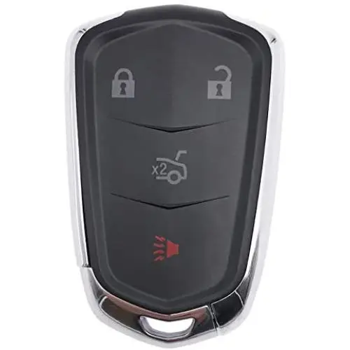Smart Replacement Keyless Entry Remote Key Fob Cover Case Fit for 2015-2019 Cadillac Escalade CTS SRX XT5, ATS, STS, and CT6 Key Fob Shell Smart Replacement Keyless Entry Remote Key Fob Cover Case Fit for 2015-2019 Cadillac Escalade CTS SRX XT5, ATS, STS, and CT6 Key Fob Shell