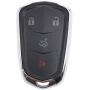 Smart Replacement Keyless Entry Remote Key Fob Cover Case Fit for 2015-2019 Cadillac Escalade CTS SRX XT5, ATS, STS, and CT6 Key Fob Shell