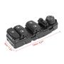 X AUTOHAUX 61319241955 Automobile New Front Left Side Master Power Window Control Switch for BMW 535i GT 2010-2017