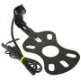 Brandmotion 9002-8857V2 Rear Vision System with CMOS Infrared Camera and Adjustable Bracket for 2007-2018 Jeep Wrangler JK with Factory Display