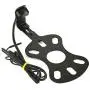 Brandmotion 9002-8857V2 Rear Vision System with CMOS Infrared Camera and Adjustable Bracket for 2007-2018 Jeep Wrangler JK with Factory Display