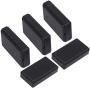Zulkit 5Pcs Project Boxes ABS Plastic Electrical Project Case Power Junction Box Black 1.97 x 1.10 x 0.59 inch (50 x 28 x 15 mm)