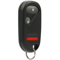 Car Key Fob Keyless Entry Remote fits Honda Civic EX LX DX 2001 2002 2003 2004 2005 / Honda Pilot 2003 2004 2005 2006 2007 (NHVWB1U521, NHVWB1U523) with Instructions