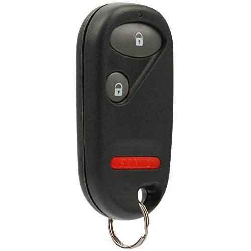 Car Key Fob Keyless Entry Remote fits Honda Civic EX LX DX 2001 2002 2003 2004 2005 / Honda Pilot 2003 2004 2005 2006 2007 (NHVWB1U521, NHVWB1U523) with Instructions