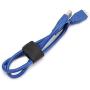 WUWEOT 300 Pack Reusable Cable Ties, Fastening Wire Organizer Cord Rope Holder, 7 Inch Nylon Cable Straps Strips for Computer, Appliance, Electronics Cable Organization (Black)