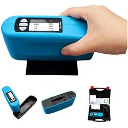 CNYST Glossmeter Tester Multi-angle Gloss Meter Measuring Glarimeter 3 Angle 20 60 85 Degree with 20 Degree Range 0 to 2000GU