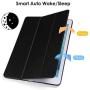 iPad 9.7 2018 2017 / iPad Air 2 / iPad Air Case - iPad 6th / 5th Gen Ultra Slim Lightweight Trifold Stand Case with Auto Sleep/Wake Smart Cover for Apple iPad 9.7 Inch(Black-3) iPad 9.7 2018 2017 / iPad Air 2 / iPad Air Case - iPad 6th / 5th Gen Ultra Slim Lightweight Trifold Stand Case with Auto Sleep/Wake Smart Cover for Apple iPad 9.7 Inch(Black-3)
