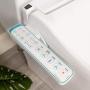 BidetMate 1000 Series Electric Bidet Heated Smart Toilet Seat with Heated Water, Side Panel Remote, and Heated Dryer - Adjustable and Self-Cleaning - Fits Elongated Toilets